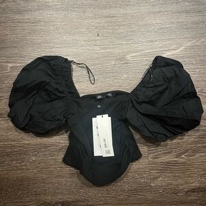 Zara Puffy Sleeve Top